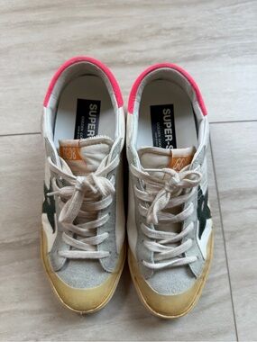 Golden Goose Super-Star Penstar Suede Low-top Women’s Sneakers size 38